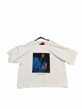 4Hunnid Snoop Dogg Graphic Tee White 2XL